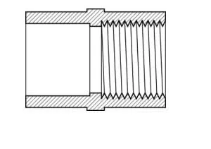0.5" PVC Female Adapter SLIPxFPT