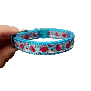 1/2" Bobbers Fishing Nylon Dog / Cat Collar
