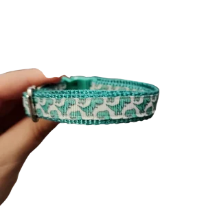 1/2" Dinosaur Nylon Dog / Cat Collar