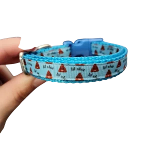 1/2" Lil Shit Nylon Dog / Cat Collar