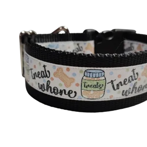 1.5" Treat Whore Nylon Dog Collar