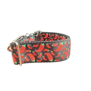 1.5" Wide Peppers Nylon Dog Collar