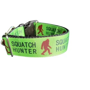 1.5" Wide Squatch Hunter Nylon Dog Collar