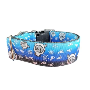 1.5" Wide Yeti Cryptid Nylon Dog Collar