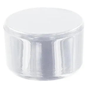 1 in. External PVC Flat End Caps, Furniture Grade