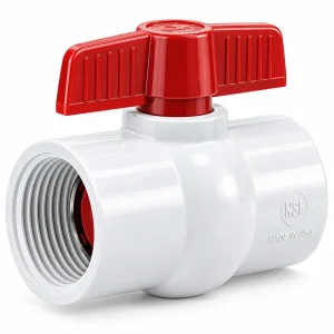1" PVC Ball Valve, Thread x Thread