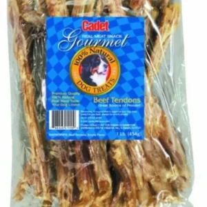 1Lbs Beef Tendons Natural Dog Chew/Treat