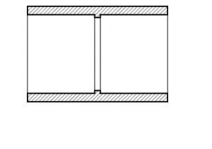 2" PVC Coupling, Slip x Slip