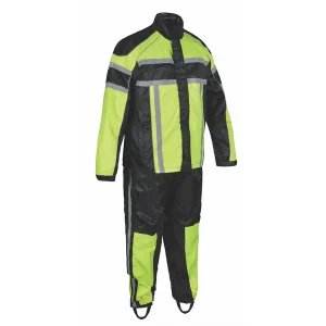 2714.11 - Mens Green Textile Rainsuit