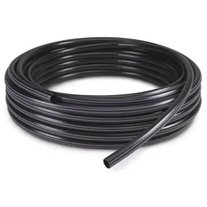 3/4" ID (1" OD) Flexible BLACK Tubing, per foot
