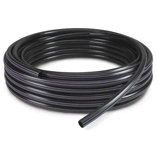 3/4" ID (1" OD) Flexible BLACK Tubing, per foot