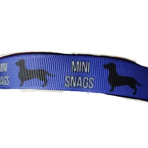 3/4" Mini Snags Weiner Dog Dog Collar