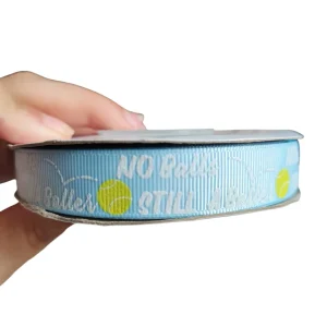 3/4" No Balls Still A Baller Nylon Dog Collar