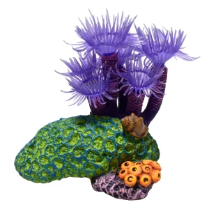3.5" Coral W/Zenia Resin Ornament - Map Price $13.29