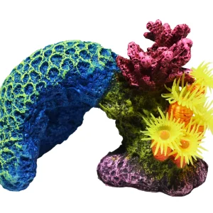 3.5" Double Coral Arch Resin Ornament - Map Price $12.99
