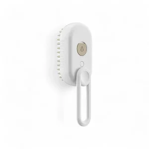 3-in-1 Steamy Pet Brush and Massage Comb – Spray Grooming Tool for Dogs and Cats