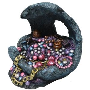 4.9" Treasure Swim-Through Resin Ornament - Map Price $25.29