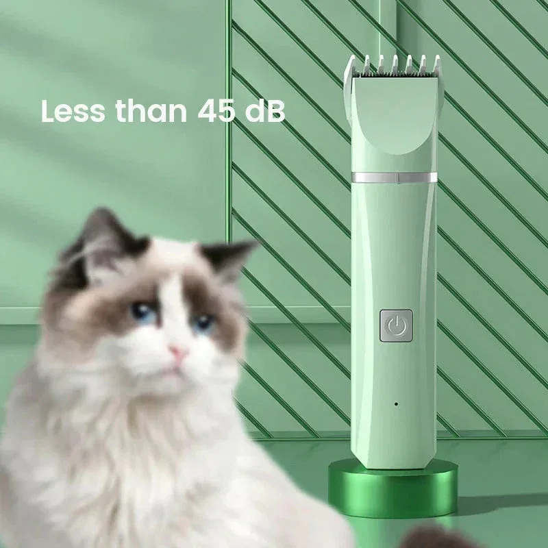 4-in-1 Electric Pet Grooming Kit – Clippers Trimmer and Nail Grinder for Dogs and Cats - Image 2