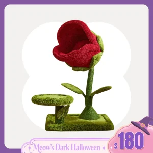 41.7'' Carnivorous Flower-Inspired Cat Tree