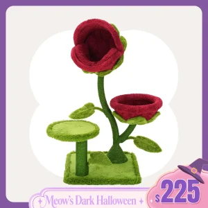 50.8'' Carnivorous Blossom Cat Tree Max
