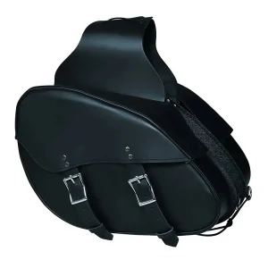 9574.00 - Leather Saddle Bag
