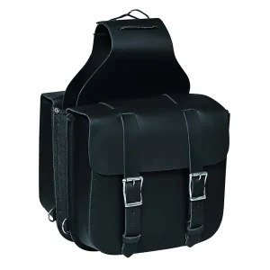 9581.00 - Leather Saddle Bag