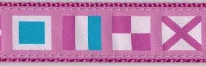 A-Z Code Flags on Pink
