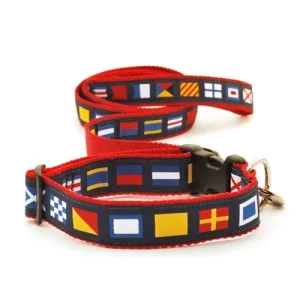 A-Z Code Flags on Red