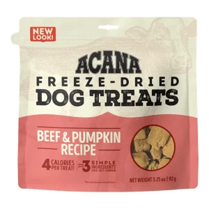 Acana Dog Freeze-Dried Beef And Pumpkin Formula, 3.25 oz