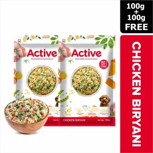 Active Chicken Biryani Fresh Food for Dogs (Buy 1 Get 1)