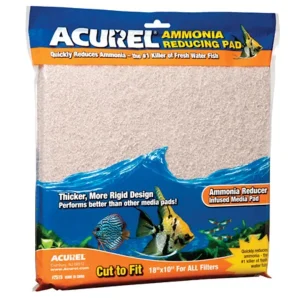Acurel Cut to Fit Infused Media Pad Ammonia Reducing, Beige, 18 in x 10 in