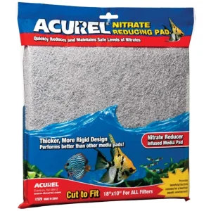 Acurel Cut to Fit Infused Media Pad Nitrate Reducing, Grey, 18 in x 10 in