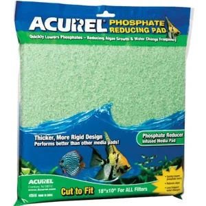 Acurel Cut to Fit Infused Media Pad Phosphate Reducing, Green, 18 in x 10 in