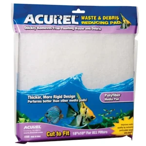 Acurel Cut to Fit Infused Media Pad White, 18 x 10
