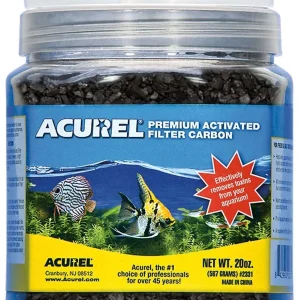 Acurel Premium Activated Carbon Aquarium Filter Media, 20 oz, Medium