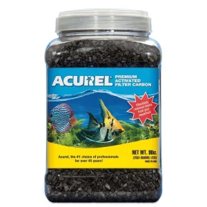 Acurel Premium Activated Carbon Aquarium Filter Media, 90 oz, X-Large