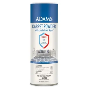 Adams Carpet Powder with Linalool and Nylar 16 oz
