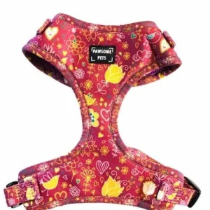 Adjustable Dog Harness, Bird Song