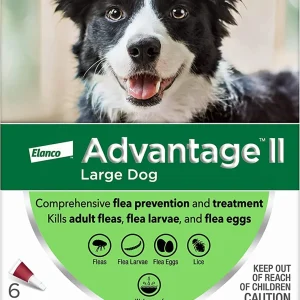 Advantage II Dog Large Red 6 ct