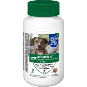 Advantus Dog Large 37.5Mg Soft Dog Chew 30 ct