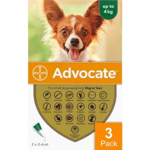 Advocate Dogs Under 4kg 8.8lbs (4kg)