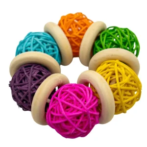 A&E Cages Nibbles Bunny Bangle Small Animal Toy