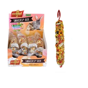 A&E Cages Vitapol Smakers Small Animal Treat Stick Fruit, 12 ct-12 ct Display Box