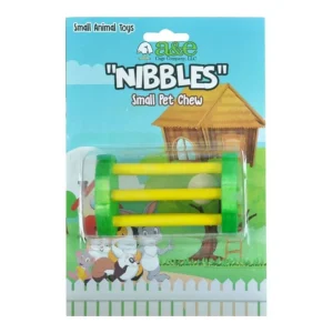 A&E Cages Wooden Barrel Small Animal Chew Toy