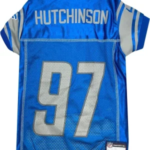 Aidan Hutchinson Dog Jersey - Detroit Lions NFL Pet Jersey