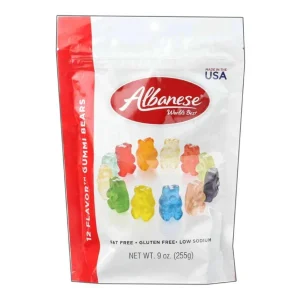 Albanese 12 Flavor Gummi Bears 9 oz.