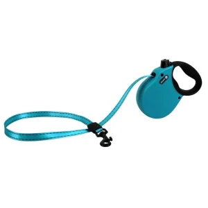 Alcott Adventure Retractable Belt Dog Leash Blue X-Small-10 ft