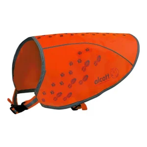 Alcott Visibility Dog Vest - Orange, Large