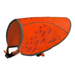 Alcott Visibility Dog Vest - Orange, Medium