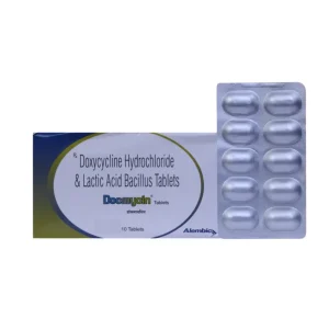 Alembic Docmycin (Doxycycline Hydrochloride) 300mg Tablets for Dogs and Cats